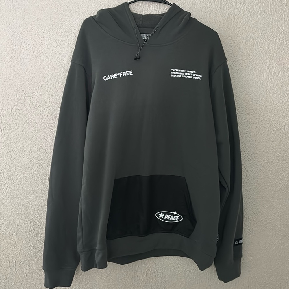 Brooklyn Cloth Manufacturing Co Mens Hoodie Sweatshirt Green XL